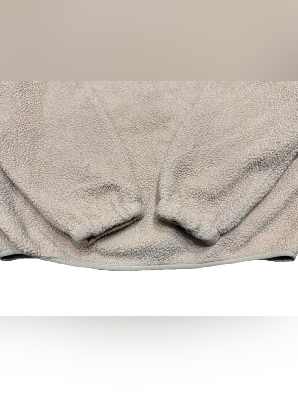 Free People Movement Hit the Slopes Fleece Jacket Women’s Size Medium Canvas - Picture 6 of 10